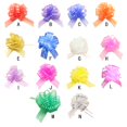 thumbnail image 3 of JUNWELL Pull Bows Ribbon for Gift Wrapping Jubilant Wear-resistant Multicolor Gifts Baskets Multifunctional for Celebration Red, 3 of 6