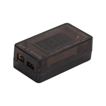 Testeur de Batterie au Lithium 1S, Indicateur de Testeur de Batterie Fiable, Écran Statique Durable 0.36 Pouce pour Tension de Batterie