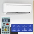 thumbnail image 4 of DEXTRUS Climatiseur Divisé 12 000 BTU avec Thermopompe, Compatible Wi-Fi, 20 SEER², 115 V, Sans Conduit, Refroidissement Optimal, 70 M², Compatible Alexa, Réfrigérant R32 et Trousse d'Installation Inclus, Blanc, 4 of 10