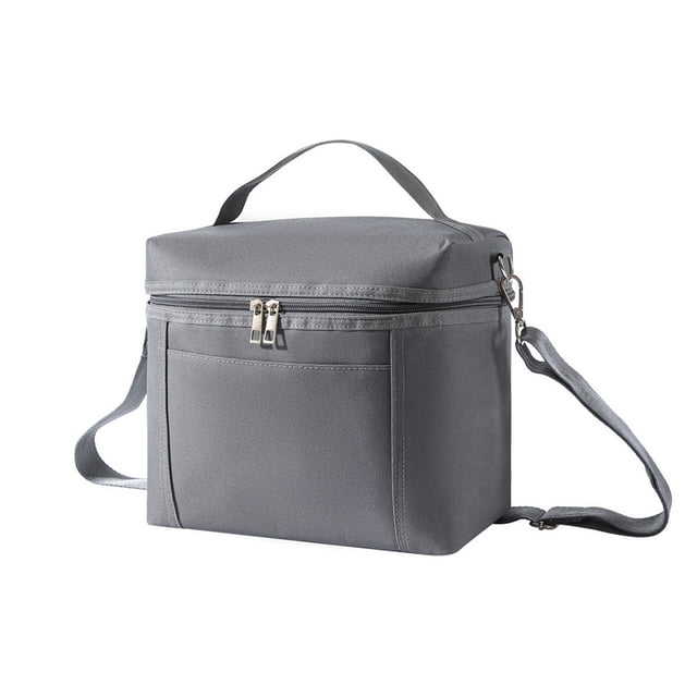 Lunch Box for Men,Corduroy Insulation Bag Color Matching Thickened Water Proof Portable Lunch Bag Ice Pack Lunch Box Bag,Ice Packs for Lunch Bags,Lunch Bag for Men