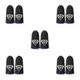 thumbnail image 2 of Baohd Gants à Manchon pour Jeu Mobile Résistants à la Sueur et Confortables Violet 45x25mm 5Ensemble, 2 of 6