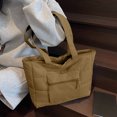 thumbnail image 1 of Fridja Clearance under 5$ Quilted Casual One Shoulder Computer Bag Large Capacity Tote Bag, 1 of 6