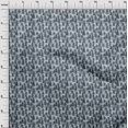 thumbnail image 4 of oneOone Cotton Poplin Gray Fabric Tropical Sewing Craft Projects Fabric Prints By Yard 56 Inch Wide, 4 of 4