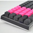 thumbnail image 3 of Tai-Hao Rubber Keycap Set 18 Pieces Diamond Texture Compatible with Cherry MX and Mechanical Keyboards Includes Keycap Puller, Neon Pink, 3 of 3