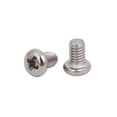 thumbnail image 2 of Unique Bargains M4 x 6mm 304 Stainless Steel Round Head Machine Screws Bolt (100-pack), 2 of 3