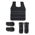 thumbnail image 2 of Adjustable Weight Vest Wrist Weights Leg Weight Accessories for Workout 15kg Capacity, 2 of 8