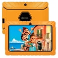 thumbnail image 1 of Kids Tablet, Contixo V8 7‚Äù Toddler Tablet, Android Tablet with Case, Learning Games Included, Parental Control Family Link, WiFi Dual Camera, Teacher Approved Tablet for Kids, Orange, 1 of 3