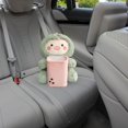 thumbnail image 4 of Soft Plush Toy Car Tissue Box Tissue Holder Trash Can Cute Stuffed Animals Waste Dinosaur, 4 of 7