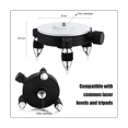 thumbnail image 1 of Adaptateur de Niveau Laser Réglable à 360° Base Rotative pour Connecteur de Trépied de Niveau Laser Base Pivotante Support de Réglage Fin, 1 of 6