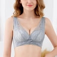 thumbnail image 2 of Harpily 2025 Bra Bra For Womens Underwire Bra Lace Floral Bra Unlined Unlined Plus Size Full Coverage Bra, 2 of 9