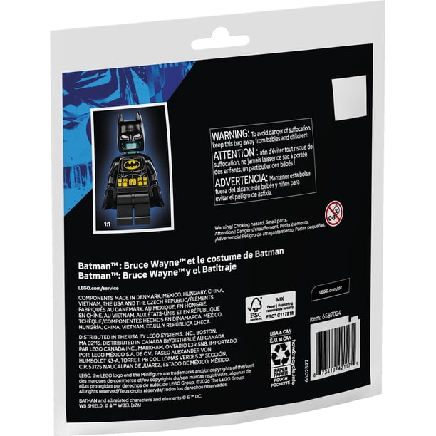 GODKILLER blackl ブラックメタル LEGO Super Heroes DC Batman: Bruce Wayne and the Batsuit 30726