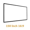 thumbnail image 2 of FlyFlise Écran de Projecteur 150 Pouces 16:9 HD Pliable Portable Écran de Projection Anti-Froissement Projection Arrière avant, 2 of 7