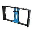 thumbnail image 3 of Phone Video Camera Cage, Flexible Smartphone Video Camera Cage Portable  For Vlog Blue, 3 of 8