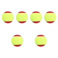thumbnail image 4 of S SERENABLE 6Pcs Tennis Training Balls 6.4cm Diameter for Workout Enthusiasts Activities Red, 4 of 9