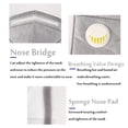 thumbnail image 2 of 6-layer Protection Anti Dust Face Mask with Valve PM2.5 Anti-saliva Safety Mask, 2 of 4