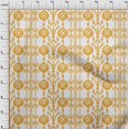 thumbnail image 3 of oneOone Polyester Lycra Fabric Paisley|Stripe & Circle Ikat Printed Craft Fabric BTY 56 Inch Wide, 3 of 4