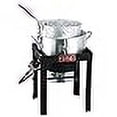thumbnail image 3 of FEASTO Ensemble de Friteuse à Poisson au Propane pour l'Extérieur de 10 QT, Casserole Profonde au Propane pour l'Extérieur avec Panier, Régulateur Réglable, Friteuse à Gaz de 50 000 BTU, Cadre sur Pied, Cuiseur à Poisson, Cuisson Extérieure, 3 of 4