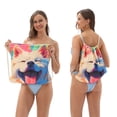 thumbnail image 1 of 2-in-1 Beach Towel Oversized Towel Fine Fibre Towel Transforms Into A Storage Backpack, 1 of 9