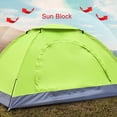 thumbnail image 2 of Mosiee 1/2 Person Ultralight Camping Tent Single-Layer Portable Hiking Tents Anti-Uv Coating For Fishing/Backpacking/Trip/Hiking Parts, 2 of 9
