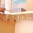 thumbnail image 3 of 2pcs Cup Board Hanging Hook Cabinet Glass Mug Holder Rack Organizer Home Kitchen Wardrobe Clothes Hook, 3 of 9