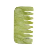 Gua Sha Stone Massage Natural Jade Head Scalp Scraping Massager Comb (02)
