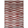 thumbnail image 1 of ECARPET Neela Ivory/Red Rug, 1 of 9