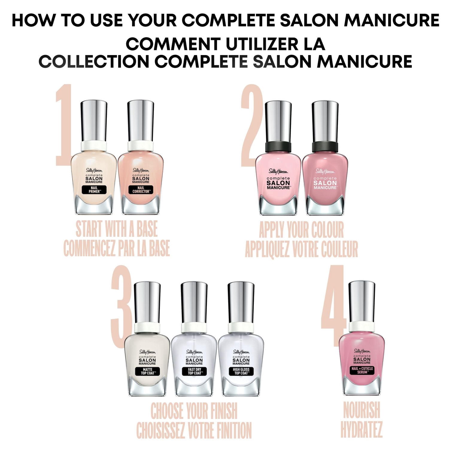 Sally Hansen - Vernis à ongles Complete Salon Manicure