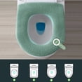 thumbnail image 3 of Soft Toilet Seat Cover Pad with Stretchable Design for Enhanced Bathroom Comfort and Warmth, 3 of 3