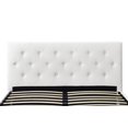 thumbnail image 2 of DHP Dakota Upholstered Platform Bed, Queen, 2 of 8