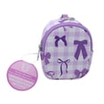 thumbnail image 1 of U Style Mini Backpack Keychain, Ages 8+, Purple Bows, 1 of 2