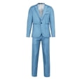 thumbnail image 2 of TIMIFIS Mens Suits 2 Piece Slim Fit Casual One Button Solid Suits for Mens Business Wedding Party Jacket Blazer & Pants SetFall, 2 of 5