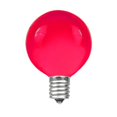 thumbnail image 2 of 100 Foot G40 Outdoor Patio String Lights With 125 Pink Globe Bulbs, 2 of 5