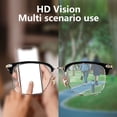 thumbnail image 4 of High Definition Focus Blue Light Glasses for Eye Fatigue Lightweight Half Frame Adjustable Aid, 4 of 4