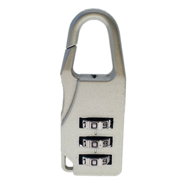 Yeacher 3 Dial Digit Number Code Password Combination Padlock Travel Lock