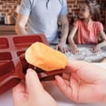thumbnail image 4 of Silicone Moulds for Baking 12 Cavities Mini Loaf Pan Non-Stick Bread for Perfectly Shaped, 4 of 8