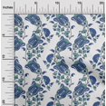 thumbnail image 1 of oneOone Cotton Silk Fabric Leaves|Floral & Paisley Block Decor Fabric Printed BTY 42 Inch Wide, 1 of 4