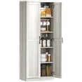 thumbnail image 1 of HOMCOM Kitchen Pantry Cabinet with Adjustable Shelves for Dining Room, 1 of 9