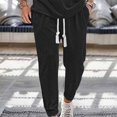 thumbnail image 1 of AherBiu Joggers for Men Drawstring Elastic Waist Sweatpants Silm Fitted Loose Athletic Running Workout Pants with Pockets, 1 of 6