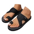 thumbnail image 1 of IUJSOY Womens Flip Flops Clip Toe Ring Flat Sandals Comfortble Yoga Mat Mesh Beach Slippers Slides, 1 of 9
