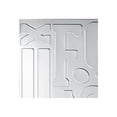 thumbnail image 1 of Fasade Brushed Aluminum Wall Panel Sample 12" x 12" Easy Installation, Flexible, 1 of 1