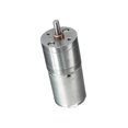 thumbnail image 2 of ziyahi Silver JGA25-370 Miniature DC Gear-Box Reducer Electric Motor 6V 280RPM, 2 of 8