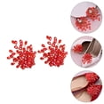 thumbnail image 4 of 2 Pcs Clips de Chaussures de Mariage Boucles Décor en Cristal pour Fête, 4 of 9