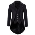 thumbnail image 1 of CEHVOM Men Evening Dress Tuxedo Single Five Buttons Turndown Suit, 1 of 4