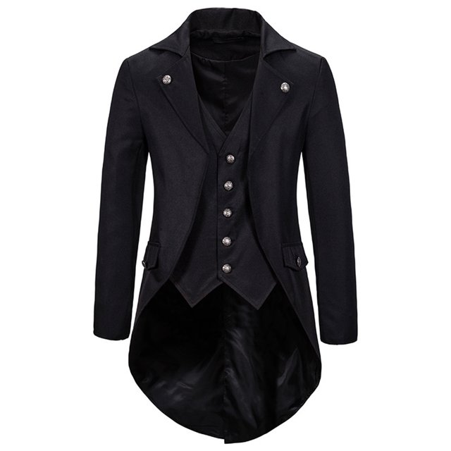 CEHVOM Men Evening Dress Tuxedo Single Five Buttons Turndown Suit