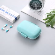 LSLJS Portable Medicines Box, Pills Box/Case, Pills Container, Travel Pills Holder, Multifunctional Storage Box, Portable 8-cell Box, Compact and Convenient, One Week Box