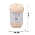 thumbnail image 3 of Birdeem 4 Strands of Combed Milk Cotton Thread Diy Doll Cotton Crochet Thread Wool Ball, 3 of 5