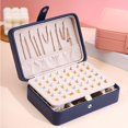 thumbnail image 4 of MesaSe Jewellery Box Jewelry Storage Case Multi-purpose Earrings Necklaces Rings Organizer Household Portable Travelling Box, 4 of 7