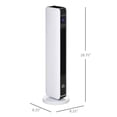 thumbnail image 3 of HOMCOM Ceramic Tower Heater W/ Remote Control, Built-in Timer Oscillation, 3 of 10