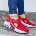 thumbnail image 4 of Chaussures Orthopédiques pour Femmes Semelle Coussinée Volantes Tissées pour Couple Marche Décontractée, 4 of 6