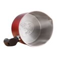 thumbnail image 2 of 1.3L Stainless Steel Oil Can Filter Mesh Strainer Container Anti-leakage Storage Tank  Red by, 2 of 9